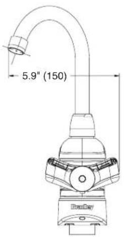 Bradley S19-500 - Dimensions – S19-500 & S19-505 - 1