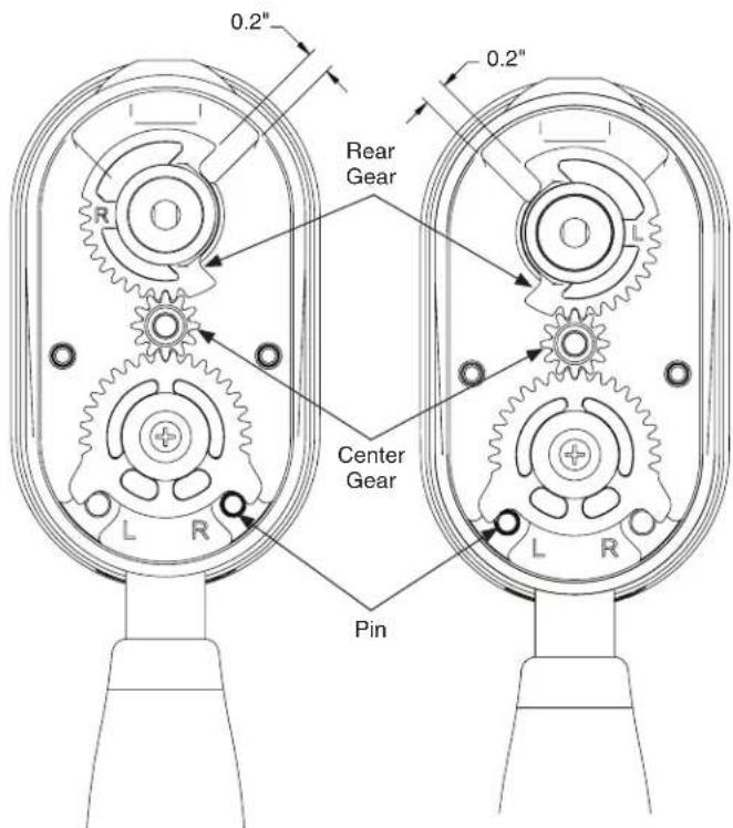 Bradley S19-500 - Change Faucet & Eyewash Swing Direction - 13