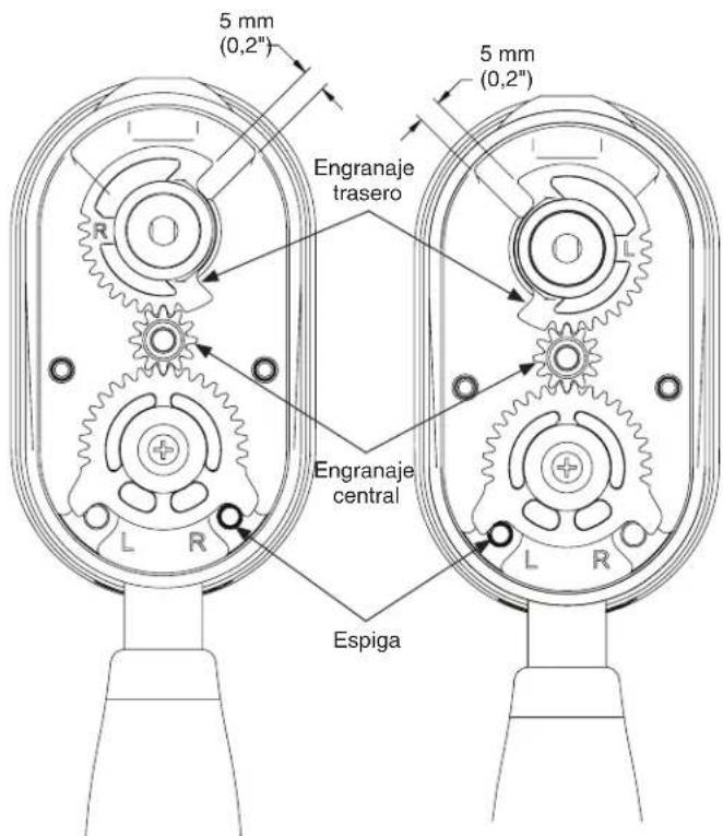 Bradley S19-500 - Cambio de dirección de la llave y el lavaojos - 13