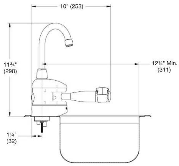 Bradley S19-500 - Dimensions – S19-500 & S19-505 - 2