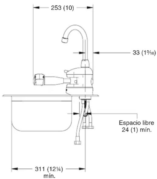 Bradley S19-500 - Dimensiones: S19-500M y S19-505M - 2