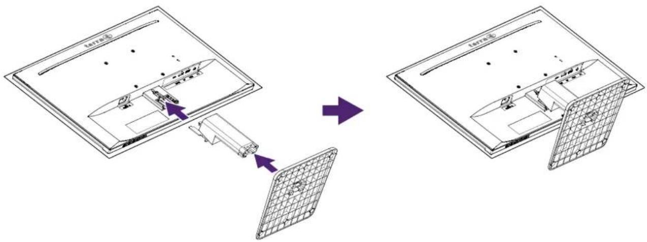 Terra 2448W - Installation de la base du support - 1