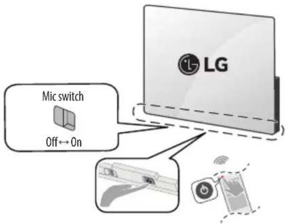 LG OLED48C5PUA - Turning on the TV - 1