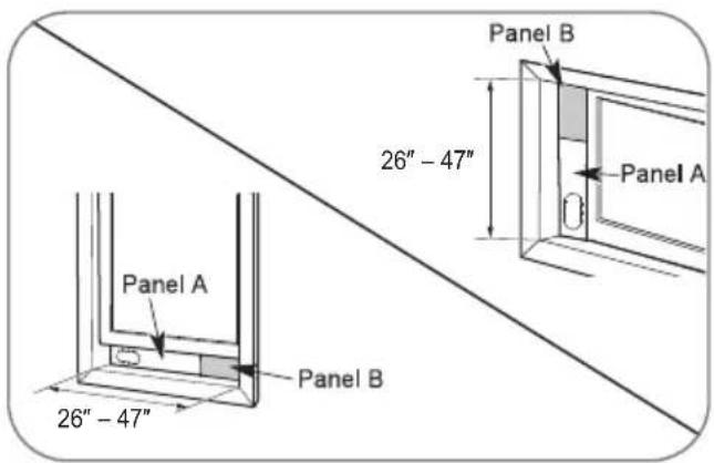 LG LP0825WSB - Window Vent Panel and Extensions(LP0825WSB) - 5