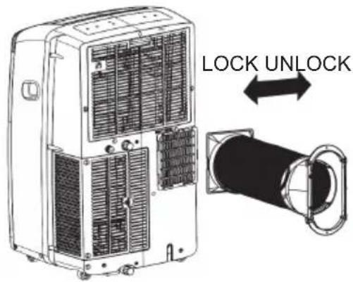 LG LP0825WSB - Attaching the Flexible Vent Hose Set - 2