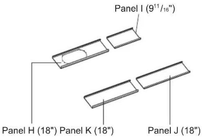 LG LP0825WSB - Window Vent Panel and Extensions(LP1025WSSM) - 4