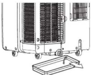 LG LP1025WSSM - Emptying the Water Collection Tank - 1