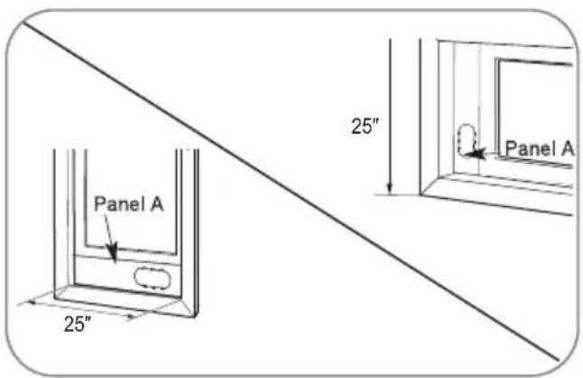 LG LP1025WSSM - Window Vent Panel and Extensions(LP0825WSB) - 2