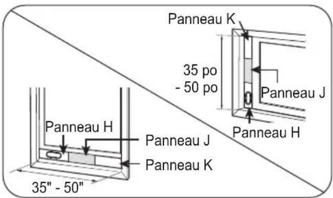 LG LP1025WSSM - Panneau d'évacuation pour fenêtre et extensions(LP1025WSSM) - 6