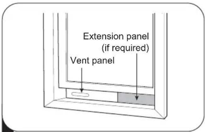 LG LP1025WSSM - Installing Vent Panels - 2