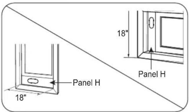 LG LP1025WSSM - Window Vent Panel and Extensions(LP1025WSSM) - 2