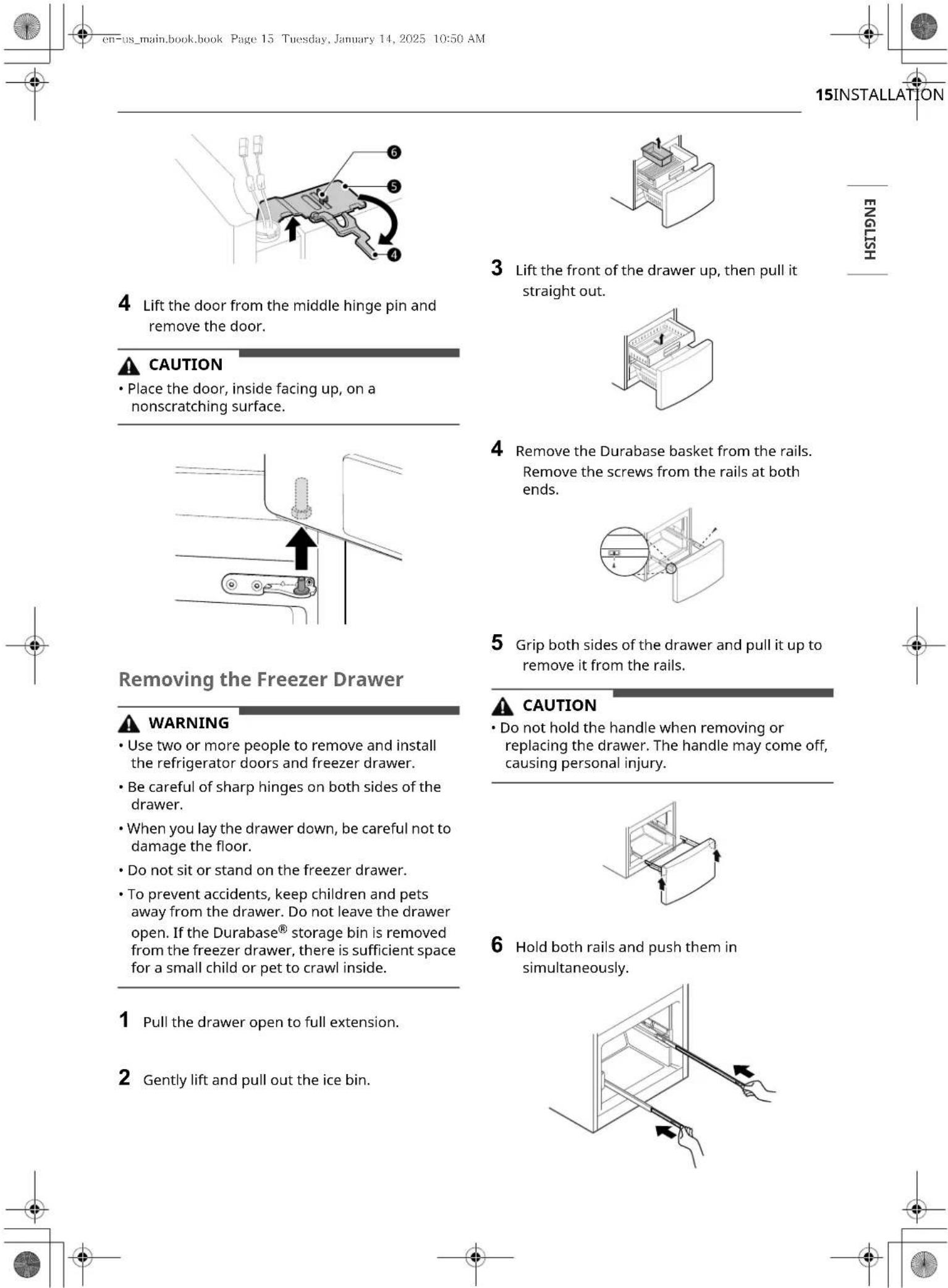 LG LF25S6560S - CAUTION - 1