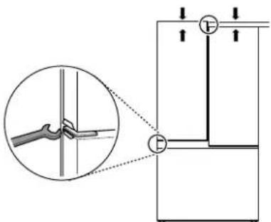 LG LF25S6560S - Left Refrigerator Door - 1
