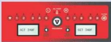 Vulcan 4VK45CF - TO REVIEW SETTINGS: - 1