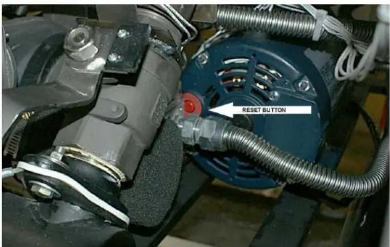 Vulcan 4TR65DF - THERMAL OVERLOAD PROTECTION BUTTON: - 1