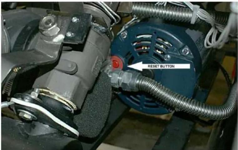 Vulcan 2TR85AF - THERMAL OVERLOAD PROTECTION BUTTON: - 1