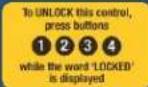 Vulcan 2TR85AF - UNLOCK CODE - 1