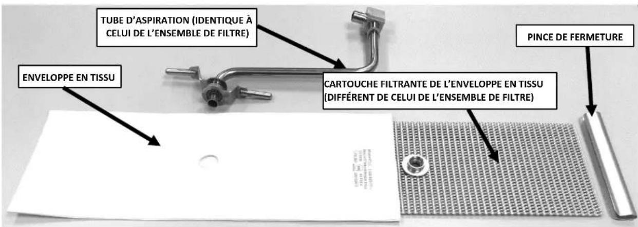 Vulcan 2VHG50AF - Montage de l'enveloppe en tissu de microfiltration - 1