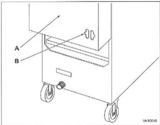 Vulcan 2GR45MF - Fryers with Casters: - 1