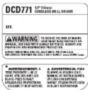 DEWALT DCK240C2 - GARANTIE DE REMBOURSEMENT DE 90 JOURS - 1