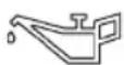 STIGA Titan 740 DCR - Kontrolka ciśnienia oleju (1:18) - 2