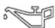 STIGA Titan 740 DCR - Oil pressure indicator (1:18) - 2