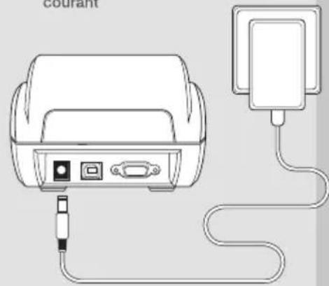 Safescan TP-230 - CONNEXION DE L'IMPRIMANTE - 1