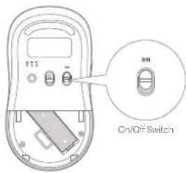 Xiaomi Wireless Mouse 3 - Connecting via the 2.4 GHz channel - 3