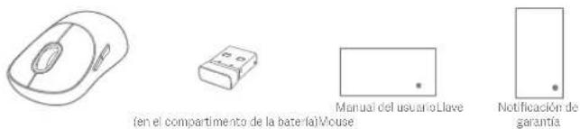 Xiaomi Wireless Mouse 3 - Contenido del paquete - 1