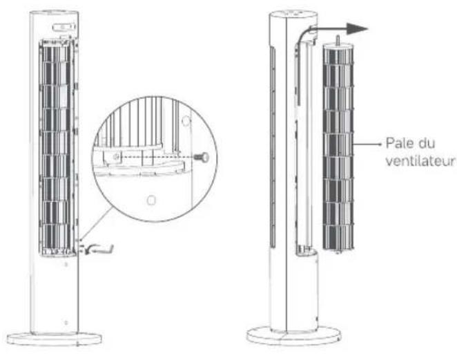 Pale du ventilateur