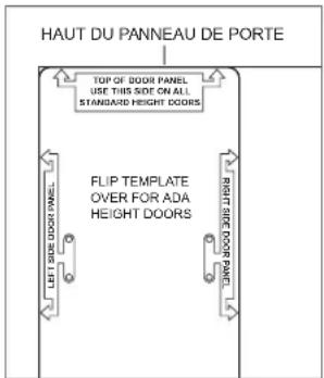 Sub-Zero DEU2450RR - INSTALLATION DU PANNEAU DE PORTE - 1