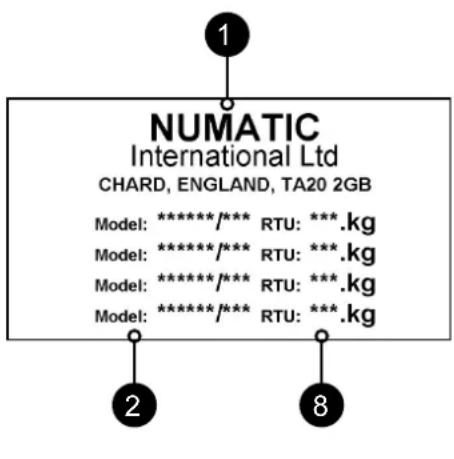 Numatic CRL8072 - Sequência das luzes de carregamento - 2