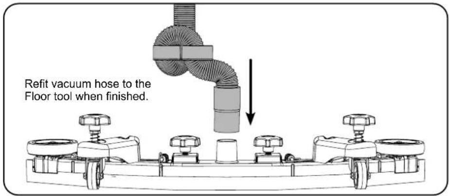 Numatic CRL8072 - Fitting the Hose Guide - 4