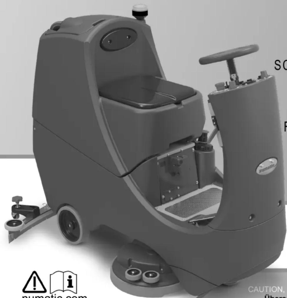 Numatic CRL8072 - EN, DE, FR, NLEN, DNER NL Numatic RT, IT, FO, PL, RT, IT, FORD - 2