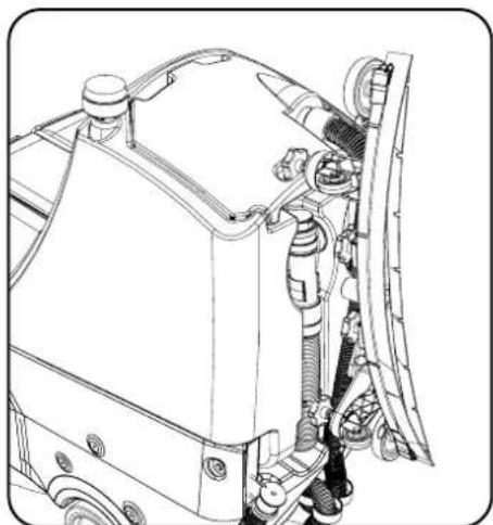 Numatic CRL8072 - Floor Tool Transit Bracket - 1