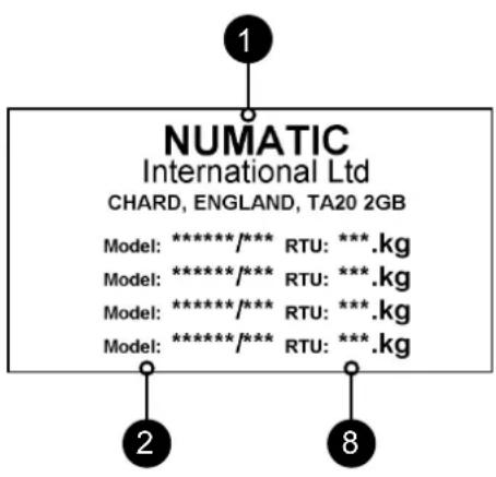 Numatic CRL8072 - de la máquina - 2