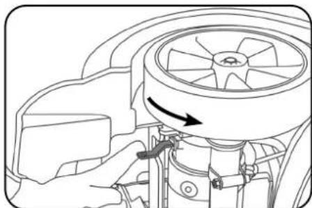 Numatic CRL8072 - Free Wheel Function - 2