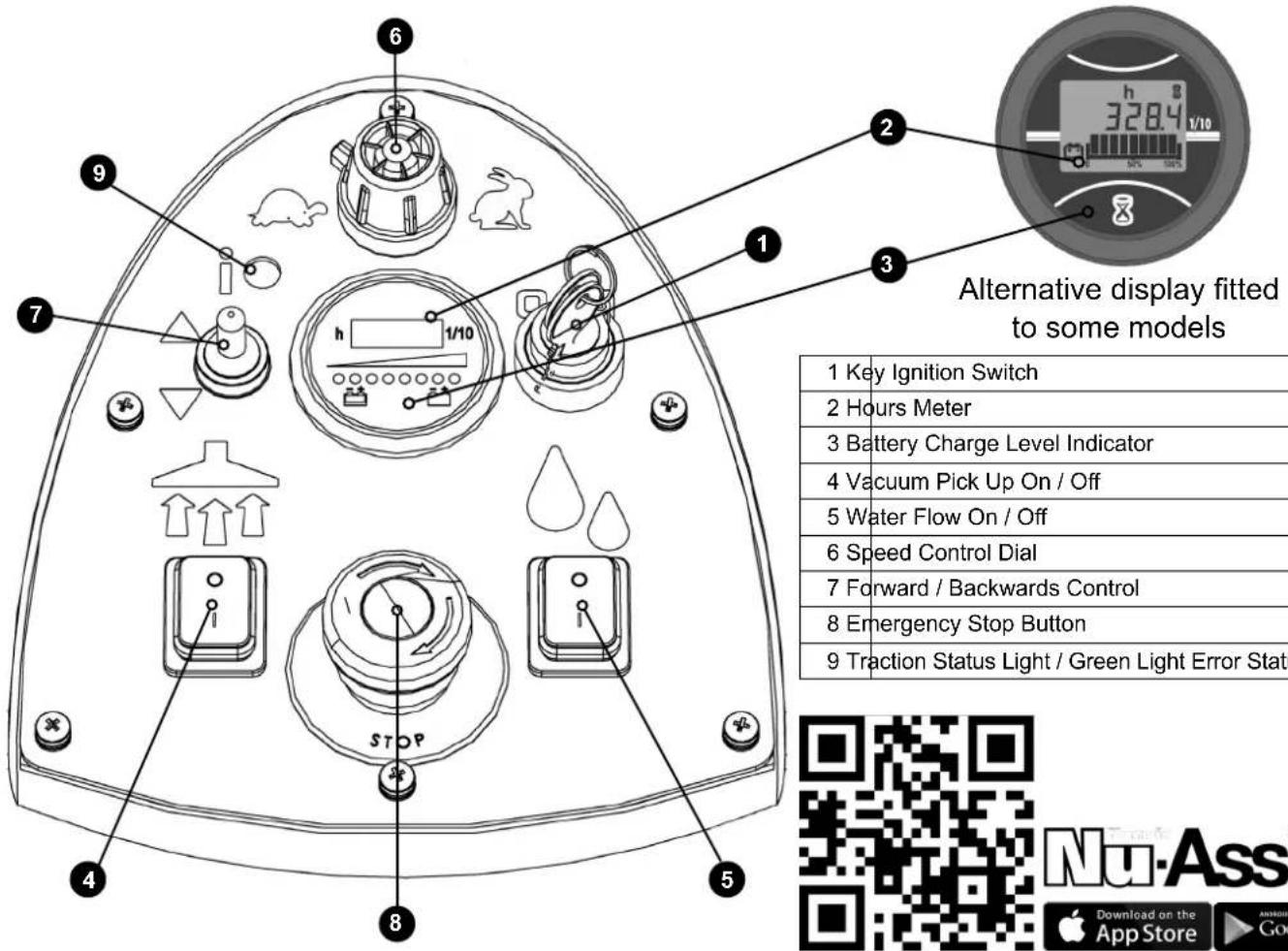 Numatic TBL6055T - Batteripleje - 1