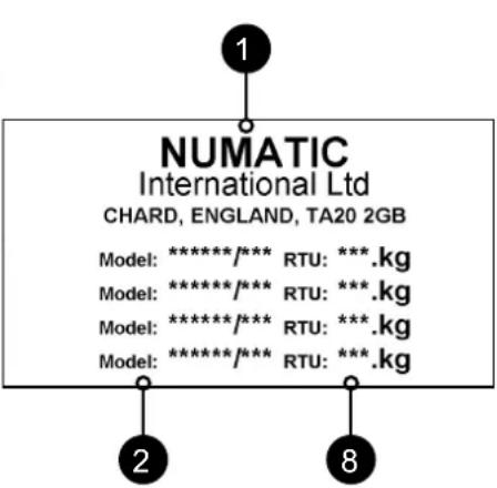 Numatic TBL6055T - LÄS BRUKSANVISNINGEN FÖRE ANVÄNDNING - 2