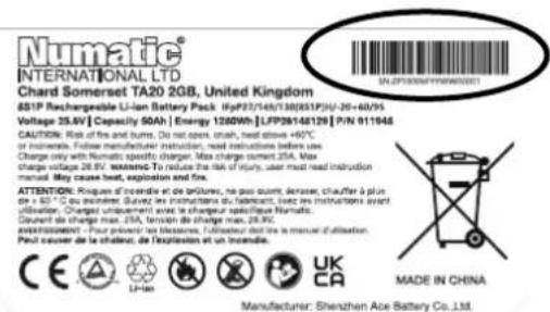 Numatic TBL6055T - PL - 1
