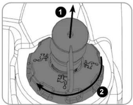 Numatic TBL6055T - Filling the Clean Water Tank - 1