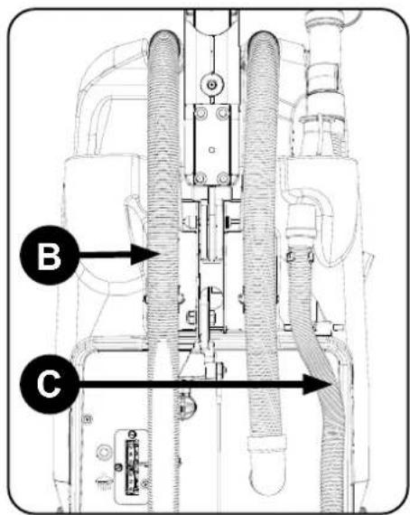 Numatic TBL4055 - abe des Abstreifers - 1