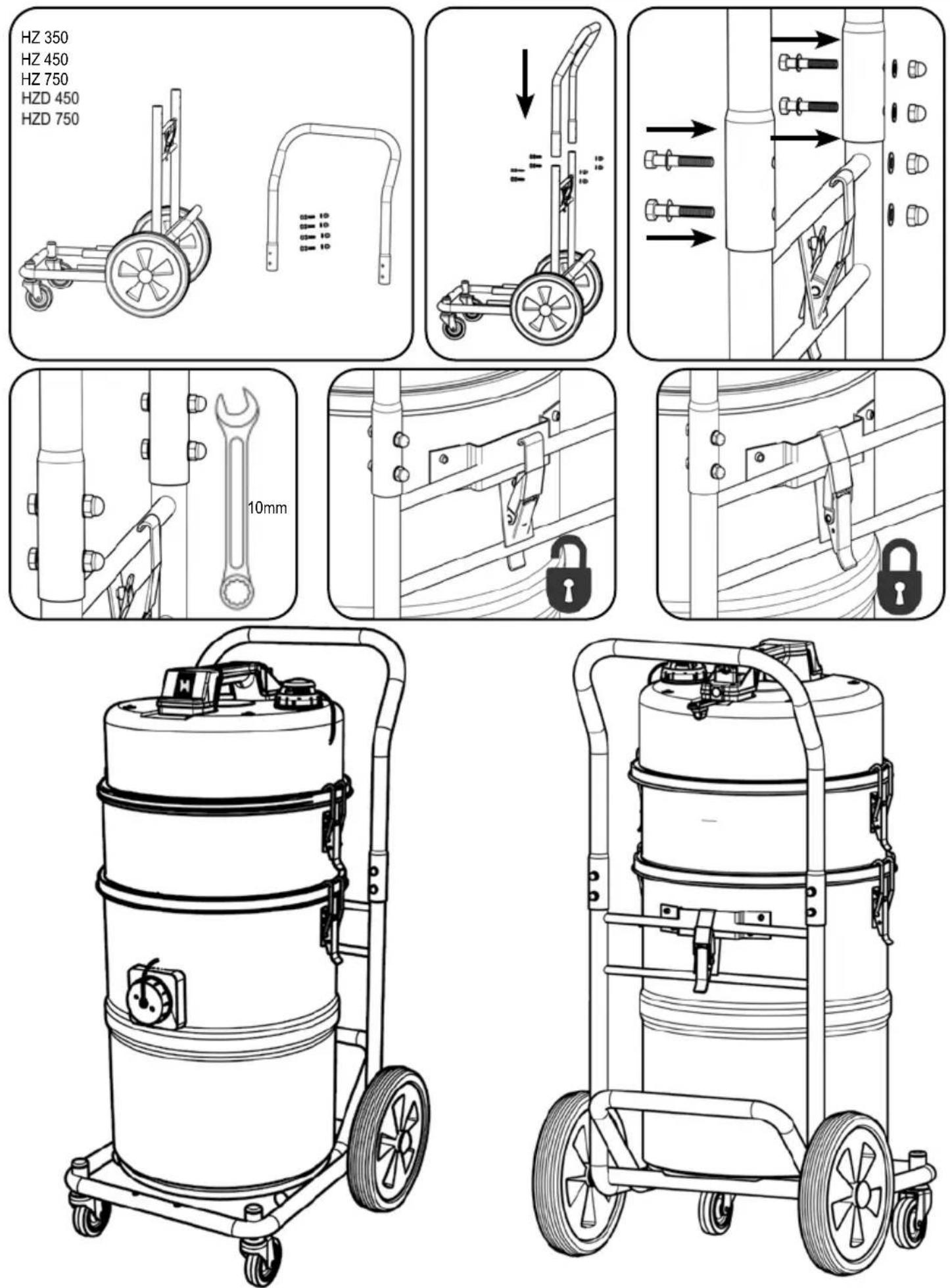 Numatic HZ900 - Original Instructions - 2