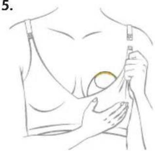 MEDELA Magic InBra - De borstkolf bedienen - 7