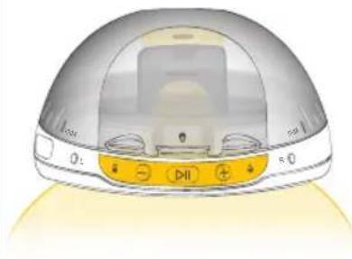 MEDELA Magic InBra - Accendere il tiralatte - 3