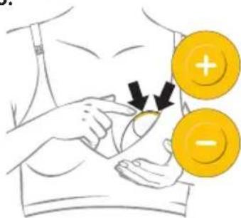 MEDELA Magic InBra - Operating your breast pump - 11