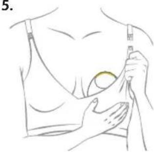 MEDELA Magic InBra - Accendere il tiralatte - 7