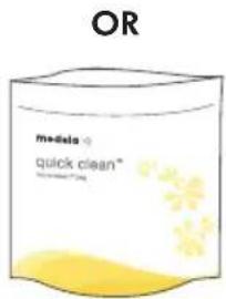 MEDELA Magic InBra - Wash (before first use and after each use) - 8