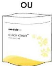 MEDELA Magic InBra - Lavage et désinfection - 7
