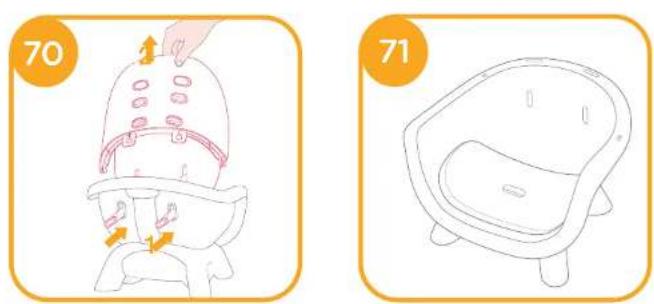 Joie Chestnut - Highchair Assembly - 70